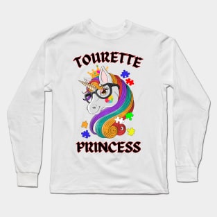 Tourette Beautiful Princess Long Sleeve T-Shirt